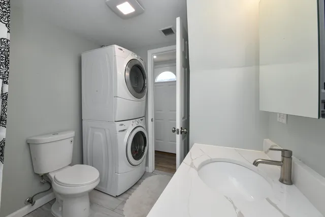 a bathroom with a sink and a toilet