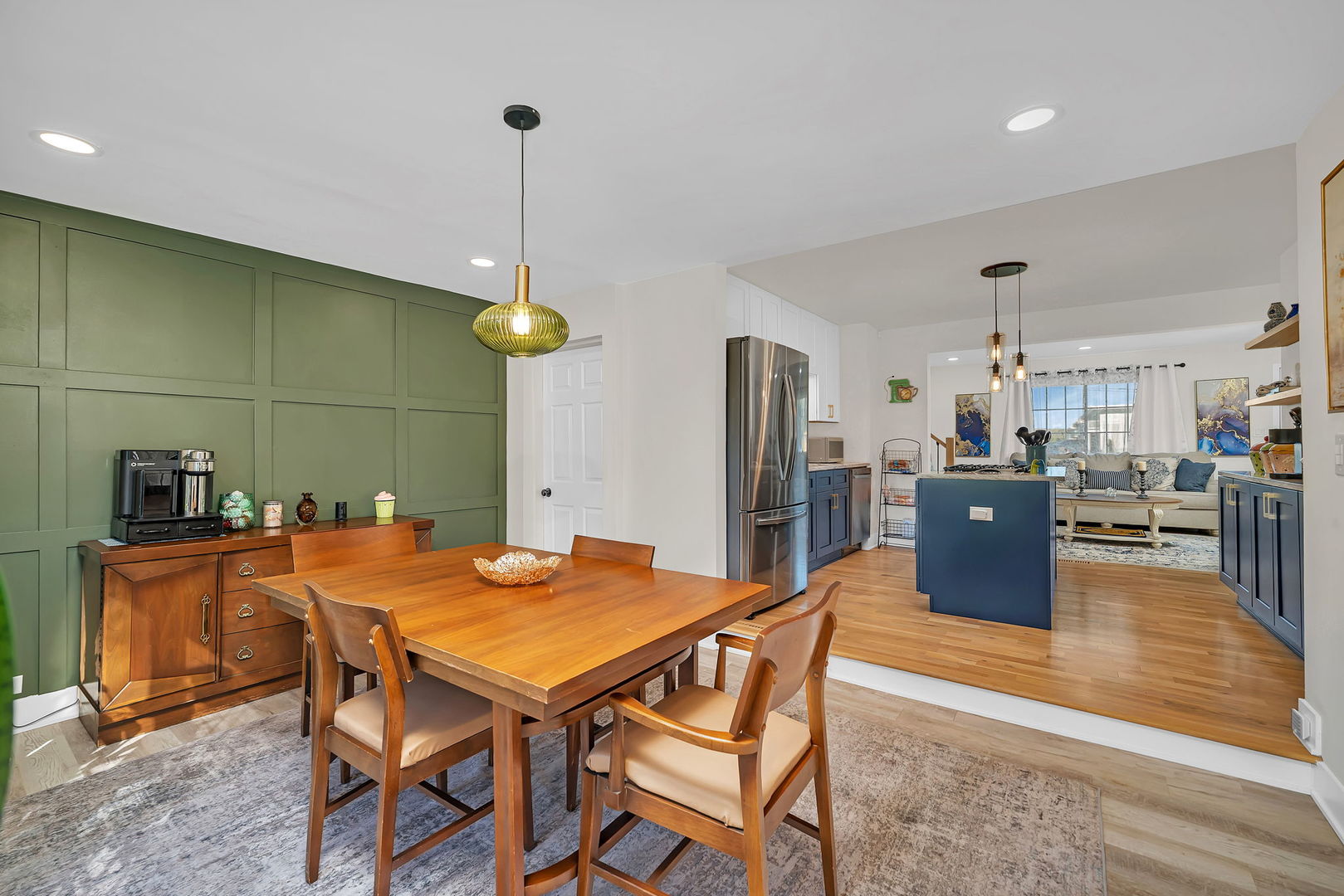 128 South Villa Avenue Addison, IL 60101 - Photo 12 of 43 a view of a dining room with furniture