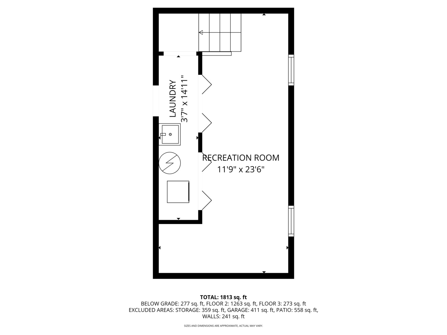 128 South Villa Avenue Addison, IL 60101 - Photo 42 of 43 a picture of a floor plan