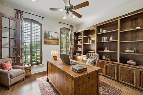 a view of a livingroom with furniture and window