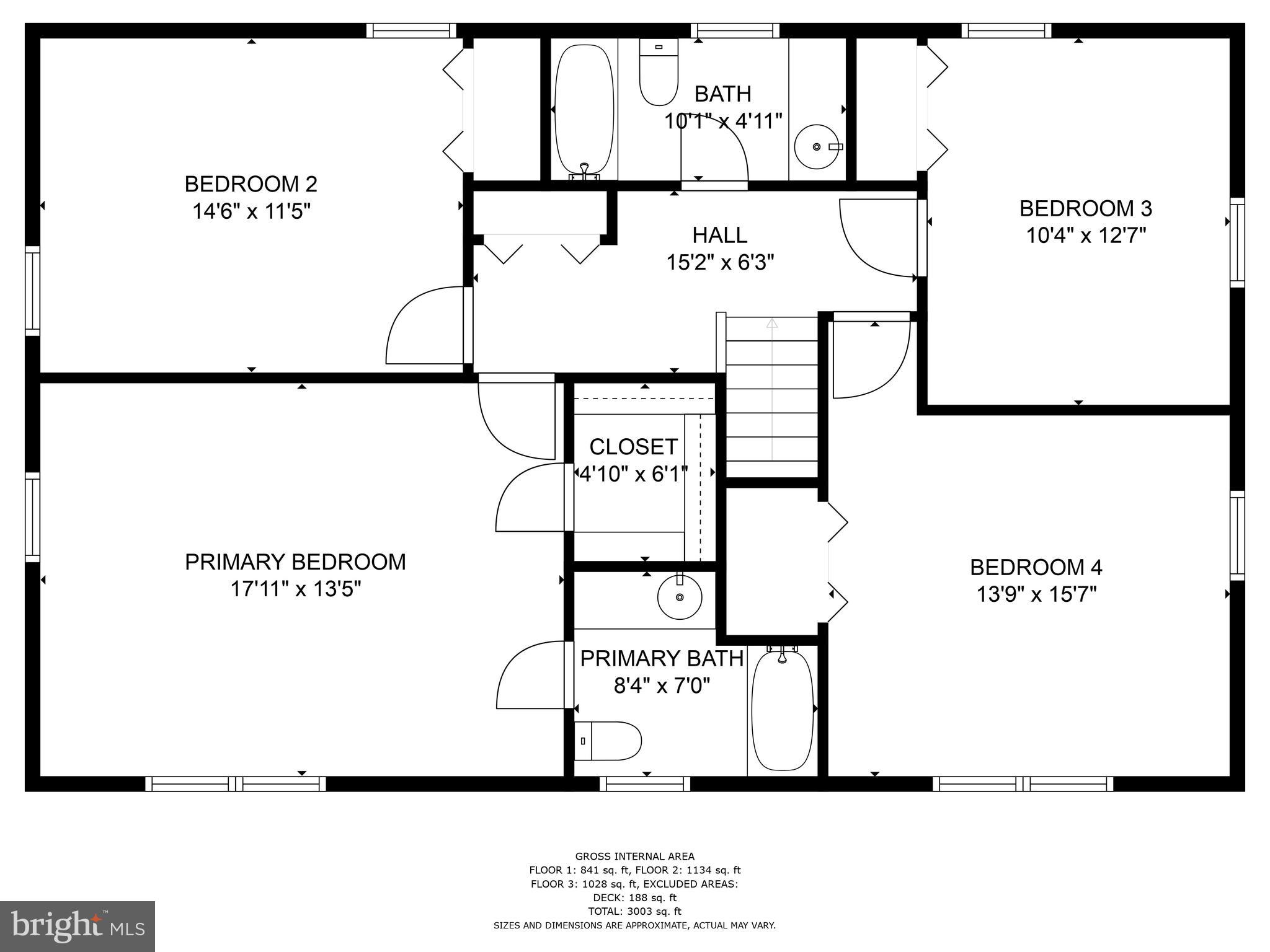 1815 Landrake Road Towson, MD 21204 - Photo 41 of 42 Upper Level