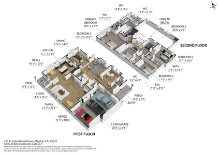 $2,998,000 | 2113 Uridias Ranch Road, Milpitas, CA 95035