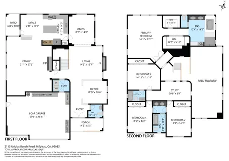 $2,998,000 | 2113 Uridias Ranch Road, Milpitas, CA 95035