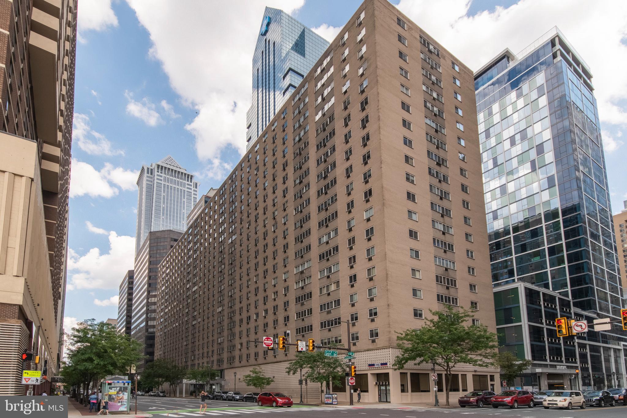 1900 John F Kennedy Boulevard, Unit 702 Philadelphia, PA 19103 - Photo 27 of 27 a city view with tall building