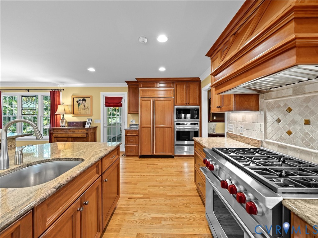 4428 Shirley Road Richmond, VA 23225 - Photo 24 of 70 Sub-Zero panelled refrigerator, Wolf wall oven, wa