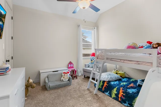 a children room with toys