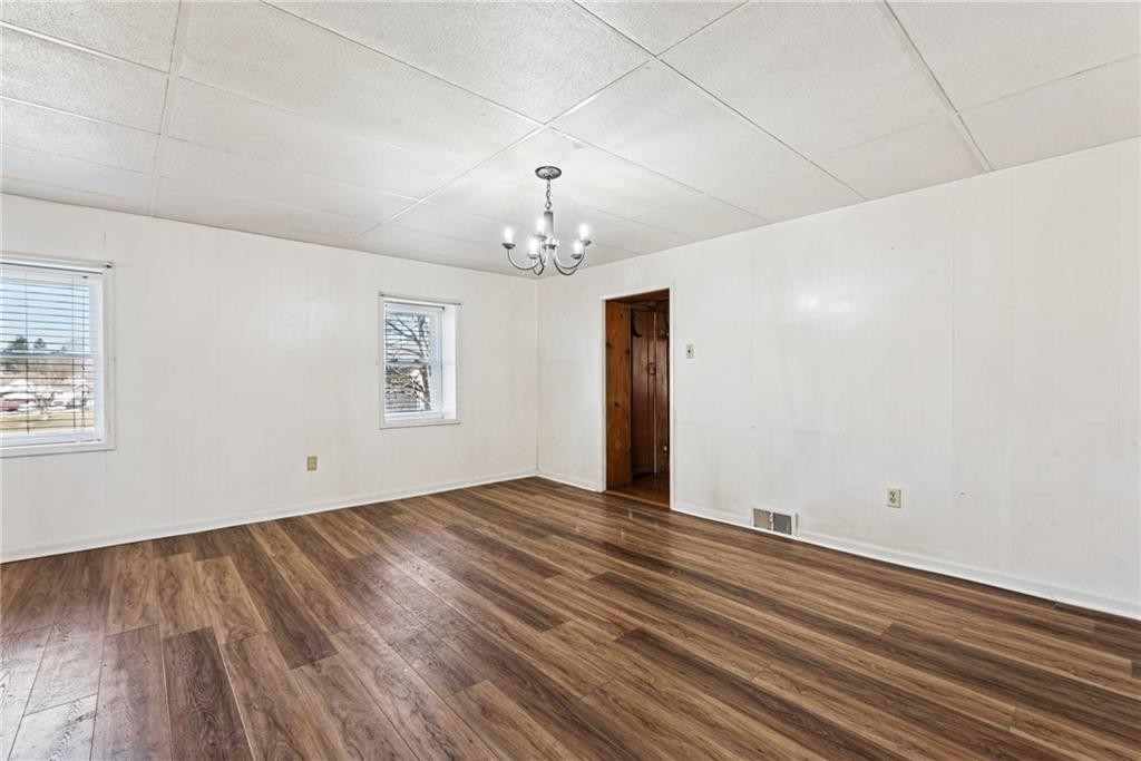 3323 State Rte 2011 Scenery Hill, PA 15360 - Photo 18 of 34 a view of an empty room with window and wooden floor