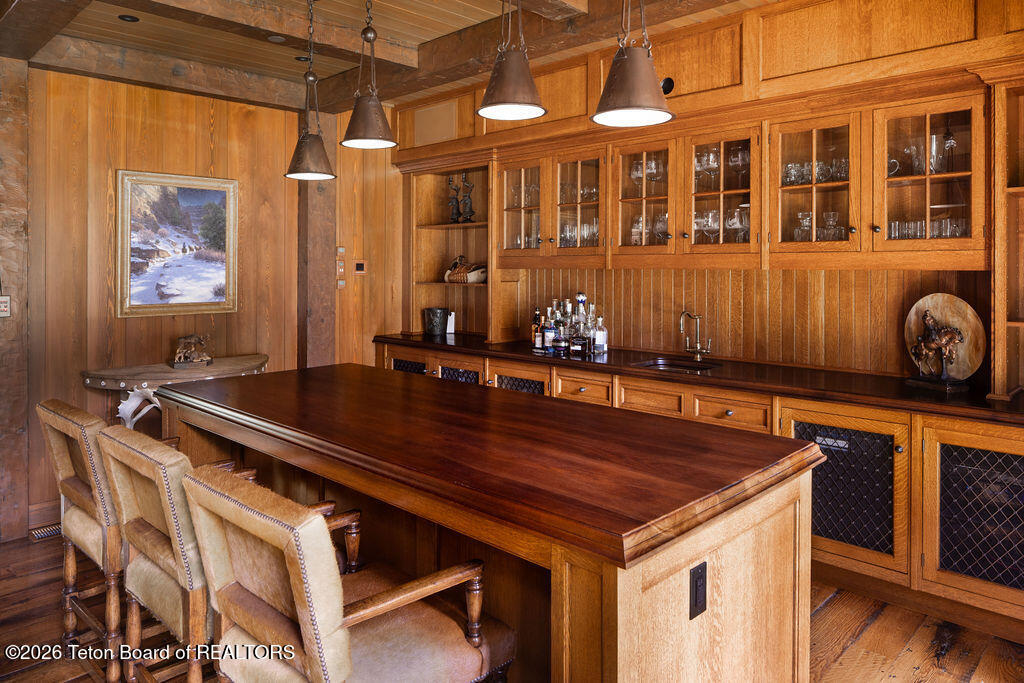 1275 South Ely Springs Road Jackson, WY 83001 - Photo 24 of 59 Media Room Bar