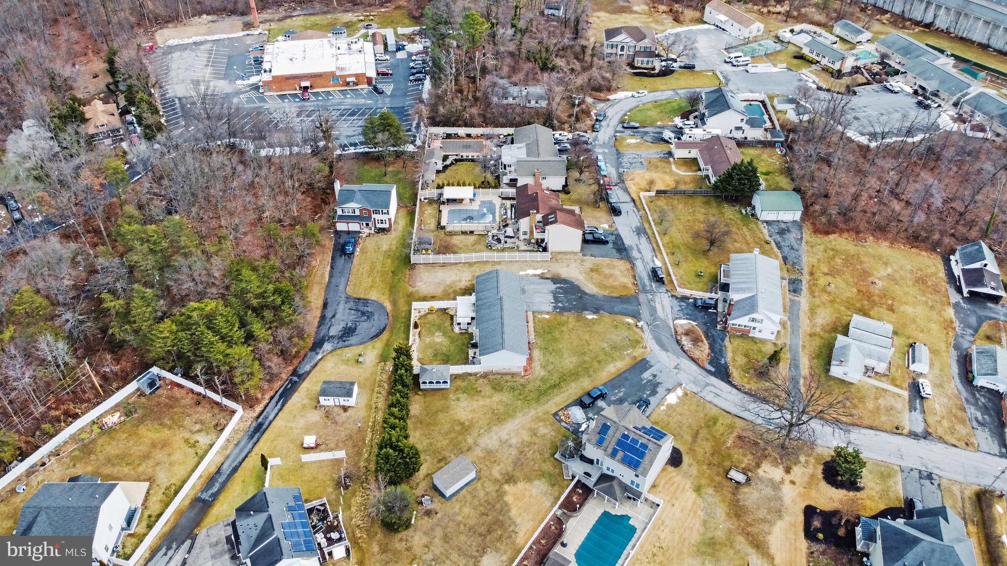 8636 Winding Way Perry Hall, MD 21128 - Photo 35 of 40 an aerial view of a building with outdoor space