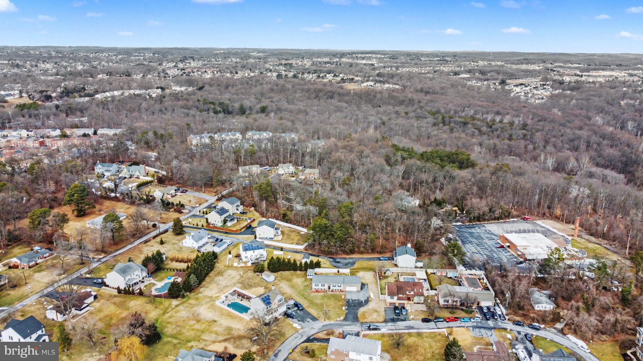 8636 Winding Way Perry Hall, MD 21128 - Photo 38 of 40 an aerial view of a city