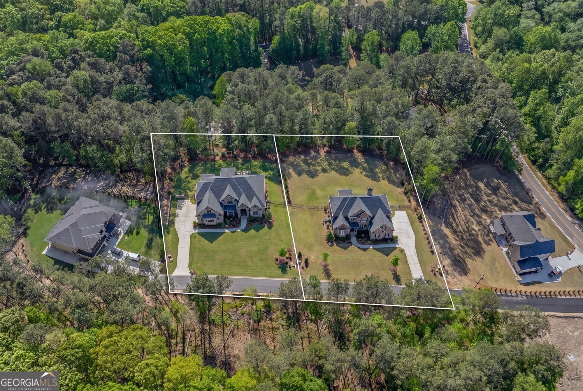 1559 Whitley Road Dacula, GA 30019 - Photo 6 of 33 an aerial view of a house