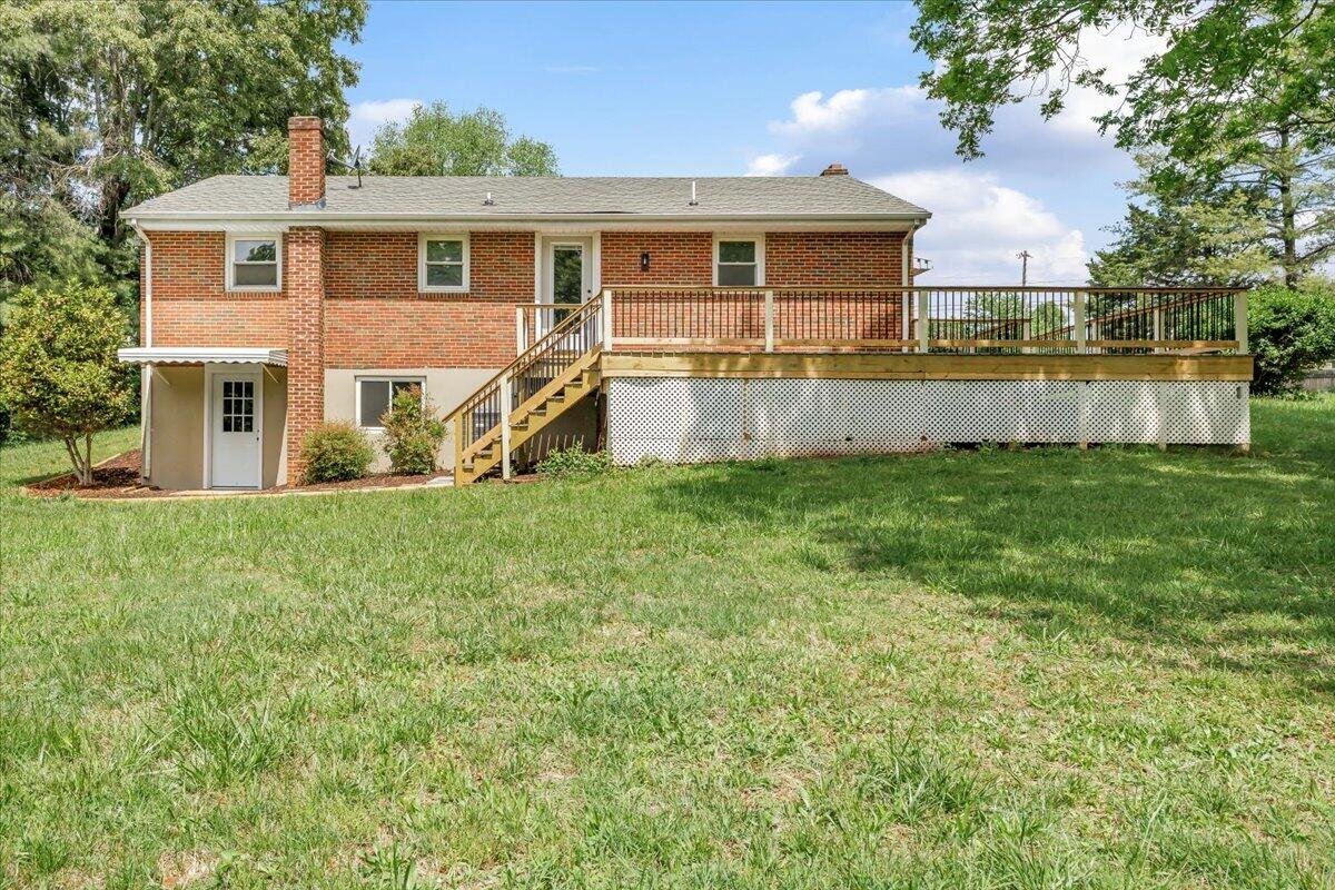 2646 Dickerson Mill Road Bedford, VA 24523 - Photo 43 of 46 a view of a house with a yard and sitting area