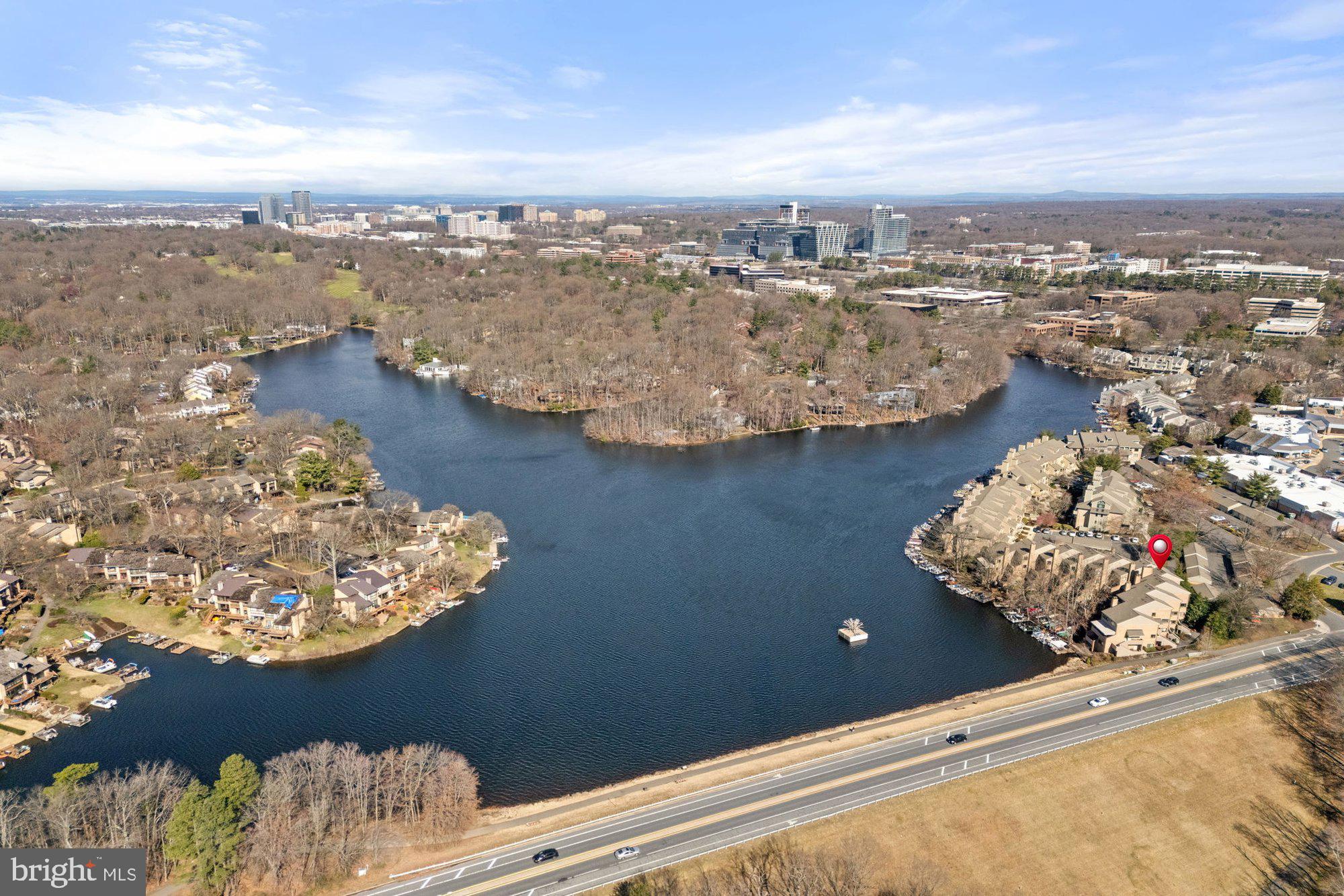 11120 Harbor Court, Unit 1120 Reston, VA 20191 - Photo 2 of 55 an aerial view of a house
