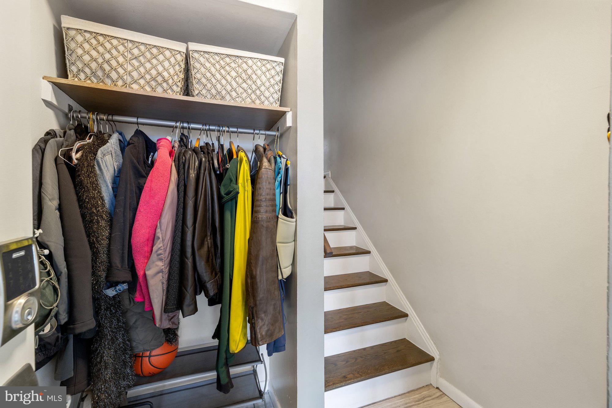 11120 Harbor Court, Unit 1120 Reston, VA 20191 - Photo 40 of 55 a view of walk in closet with clothes and shoes