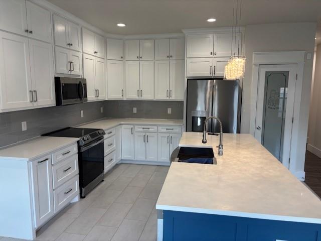 4707 Chapman Street Fort Worth, TX 76105 - Photo 5 of 21 a kitchen with granite countertop a refrigerator a stove top oven a sink and cabinets