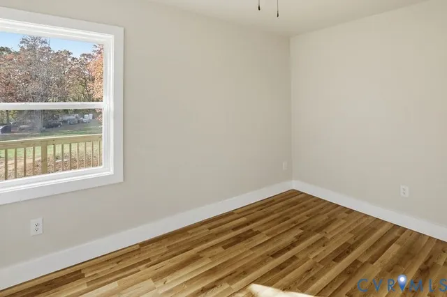 a room with a window