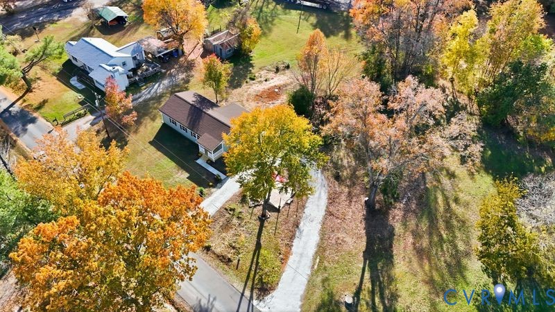 6010 Golden Wheel Road Providence Forge, VA 23140 - Photo 48 of 49 Aerial view of property and surrounding area