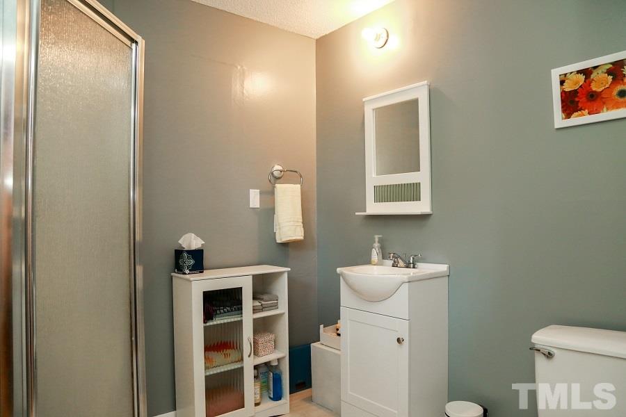 1501 Kelly Road Garner, NC 27529 - Photo 17 of 25 a bathroom with a sink mirror and toilet