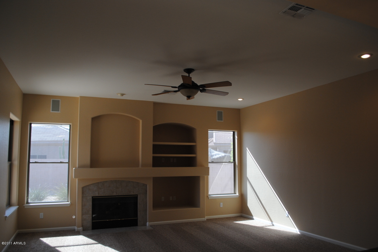 Living Area with Firpeplace