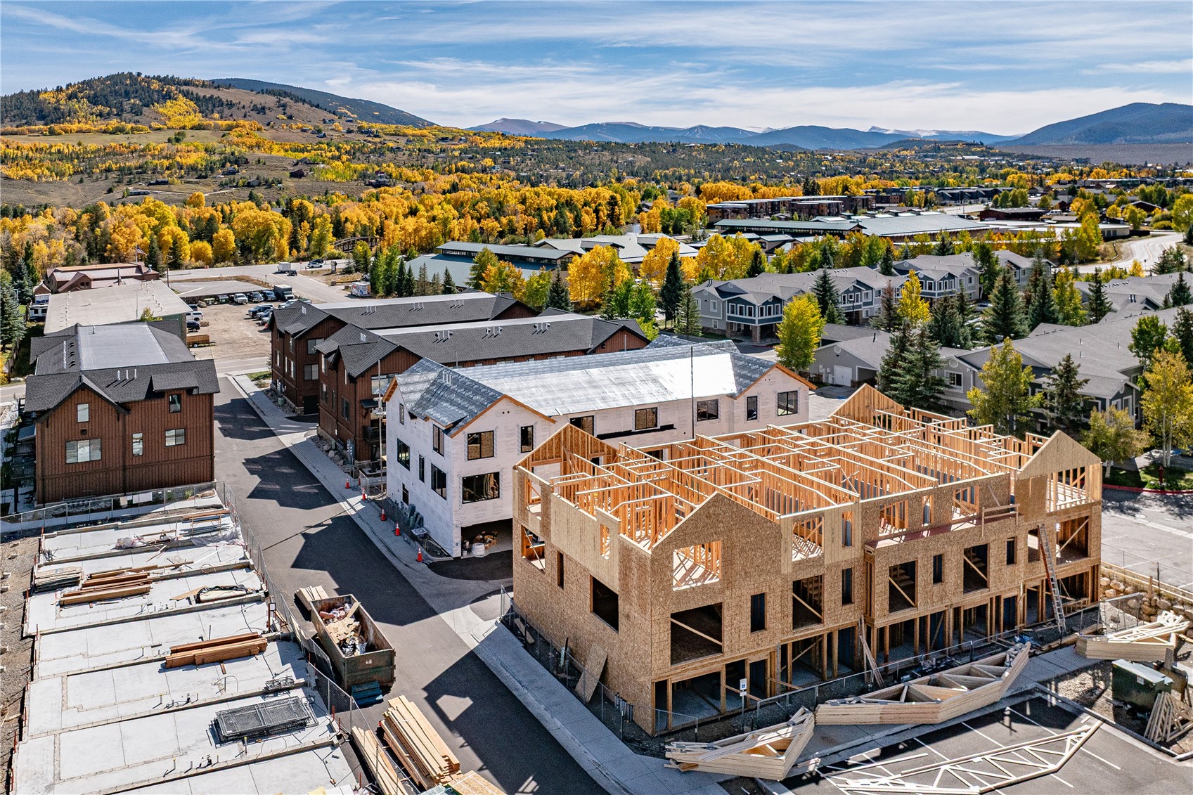 1301 Adams Avenue, Unit 128 Silverthorne, CO 80498 - Photo 24 of 27 a large white building with a view of city