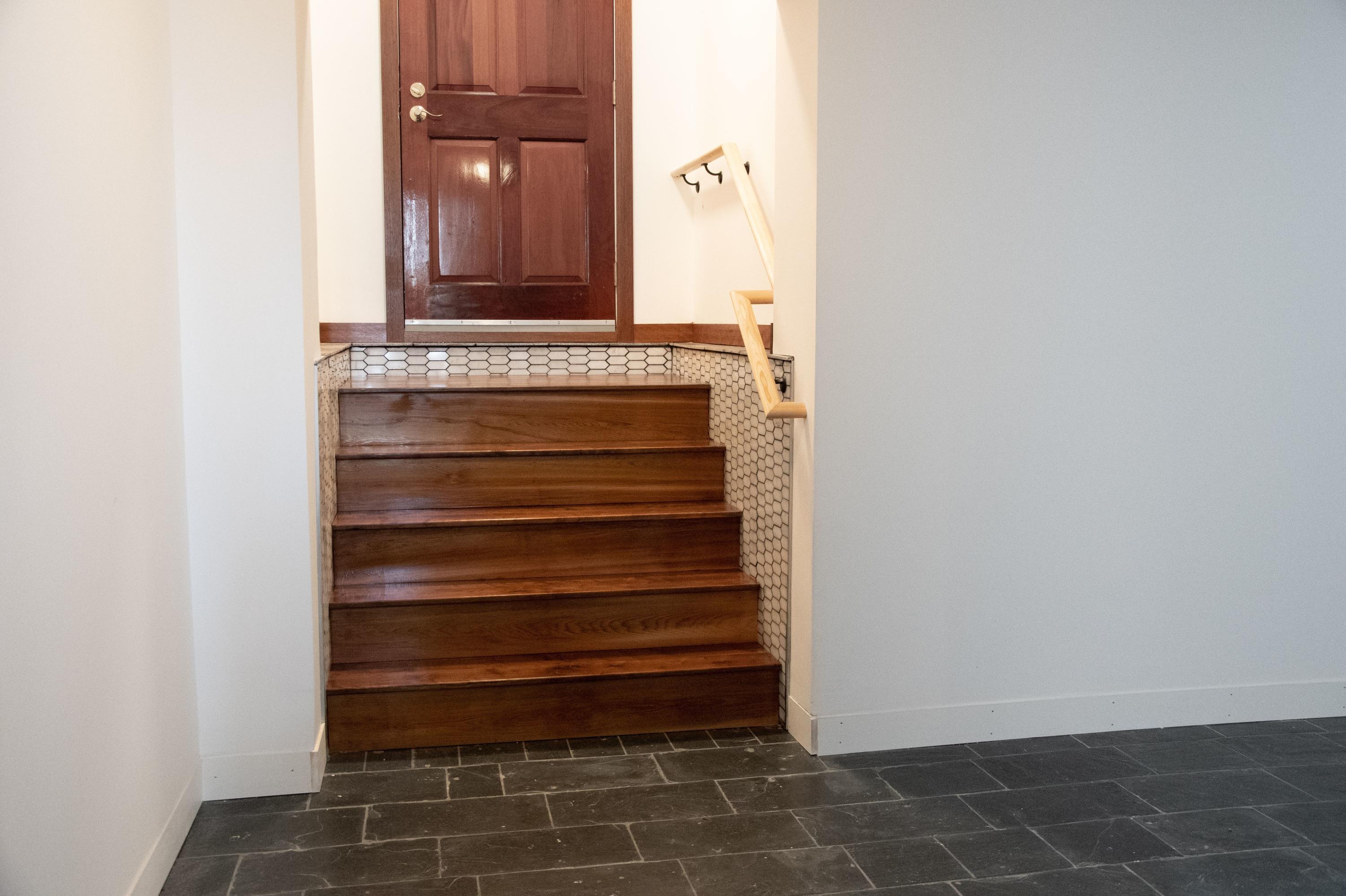 129 Running Hill Road Scarborough, ME 04074 - Photo 40 of 54 Mahogany door lead to finished basement