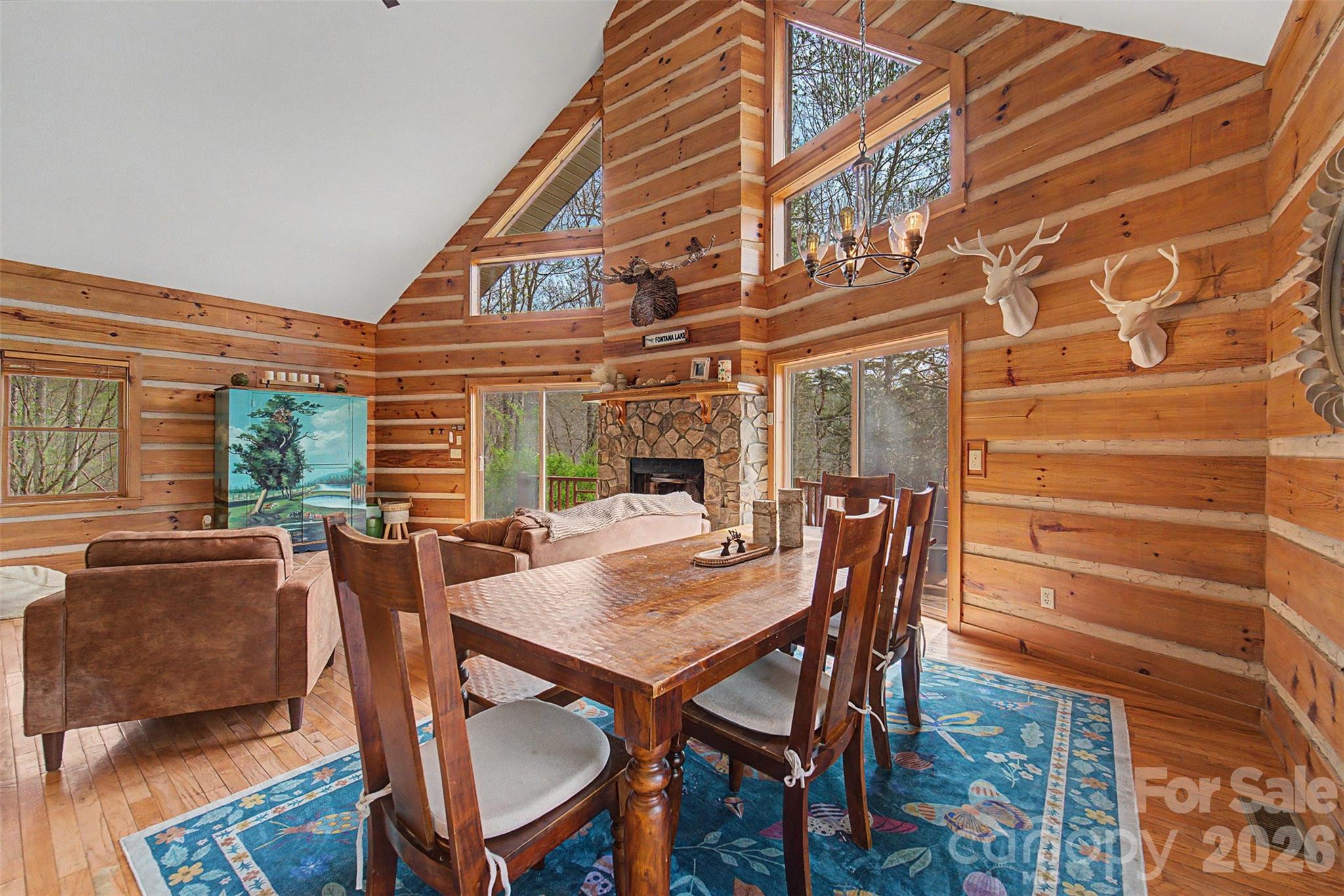 183 Ridge Place Bryson City, NC 28713 - Photo 12 of 44 a dining room with furniture and window