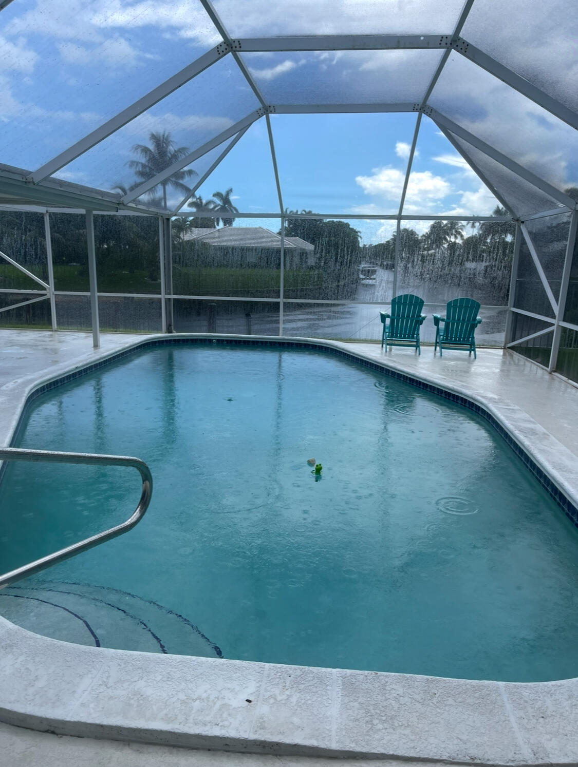 772 Apple Tree Lane Boca Raton, FL 33486 - Photo 34 of 39 772 Pool and Canal to Intracoastal, Lake