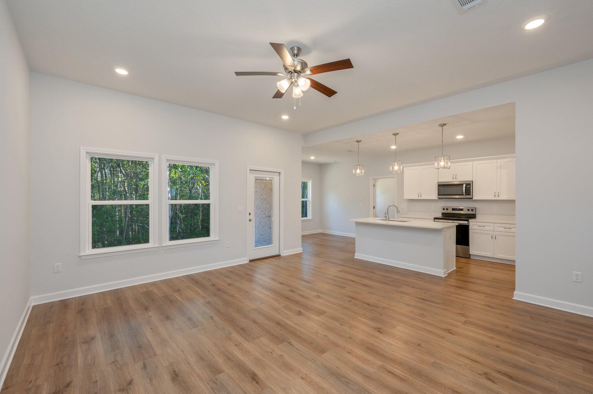 2614 Sorrel Ridge Road Crestview, FL 32536 - Photo 6 of 35 a view of kitchen with sink and wooden floor