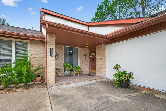 a view of a entryway door of the house