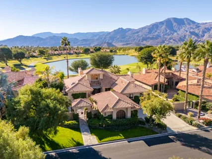 an aerial view of residential house with outdoor space
