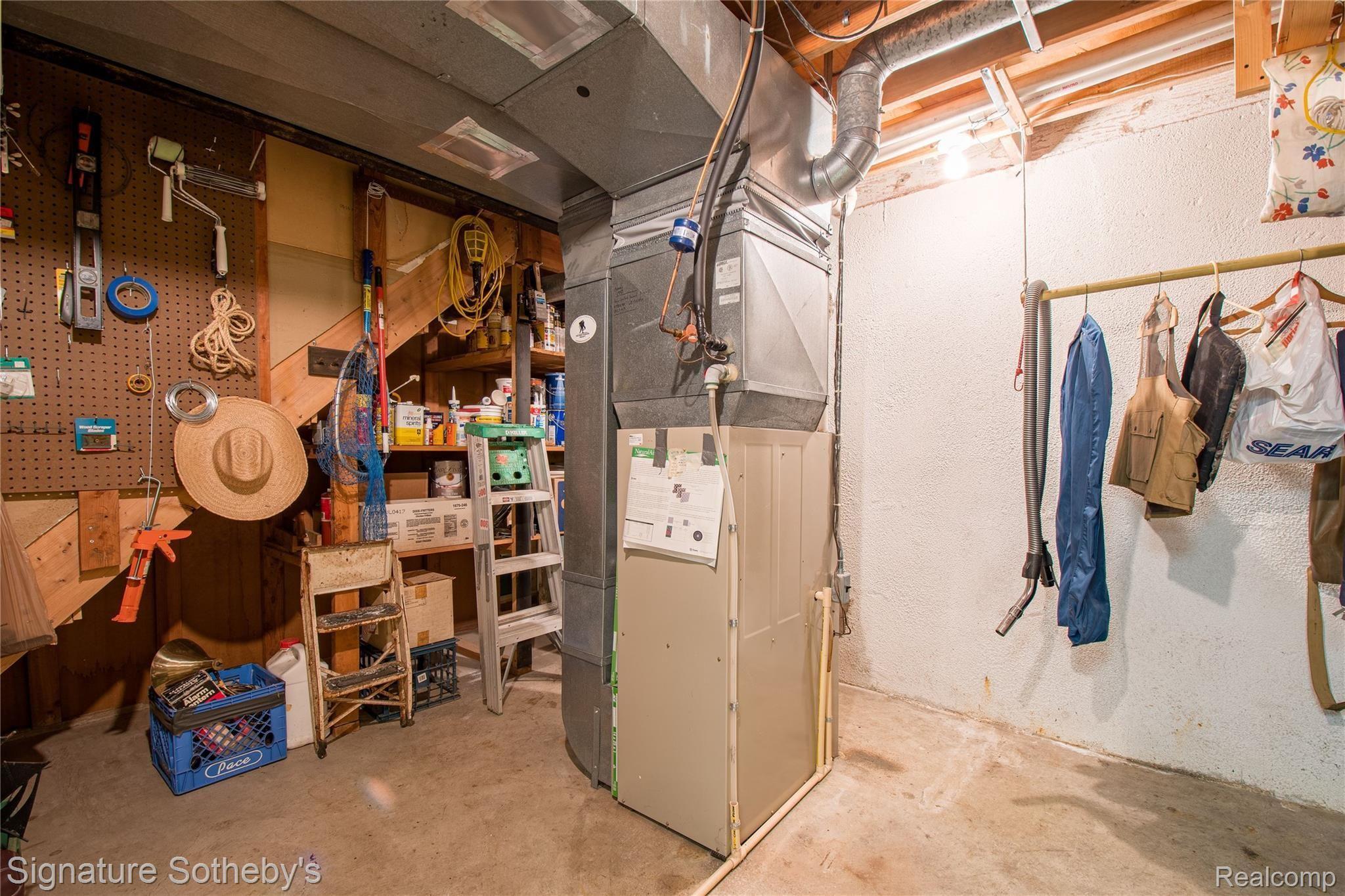 2500 South Hickory Ridge Road Milford, MI 48380 - Photo 26 of 40 Basement utility room
