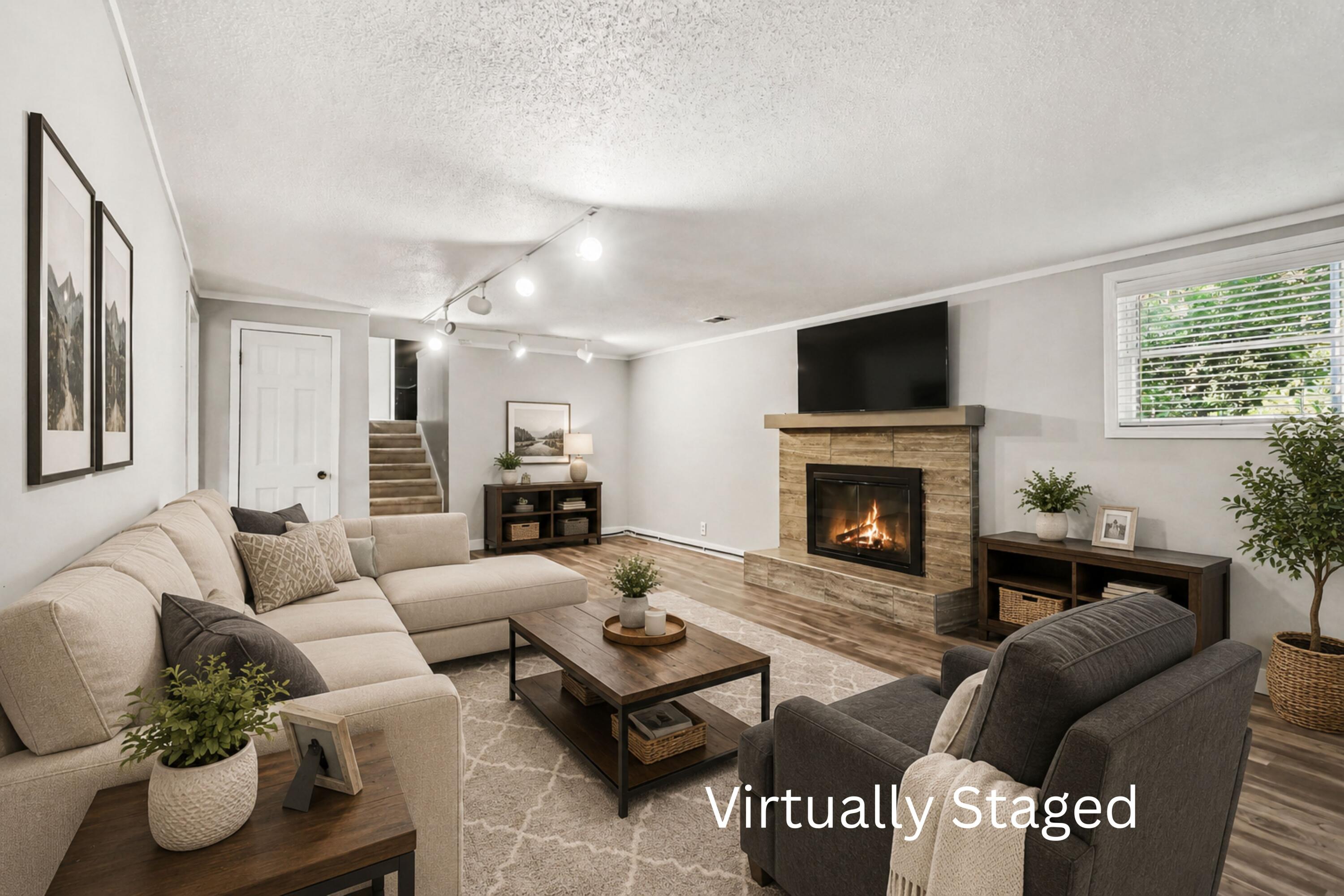 18796 North Fruitport Road Spring Lake, MI 49456 - Photo 25 of 39 Virtually Staged - Family Room