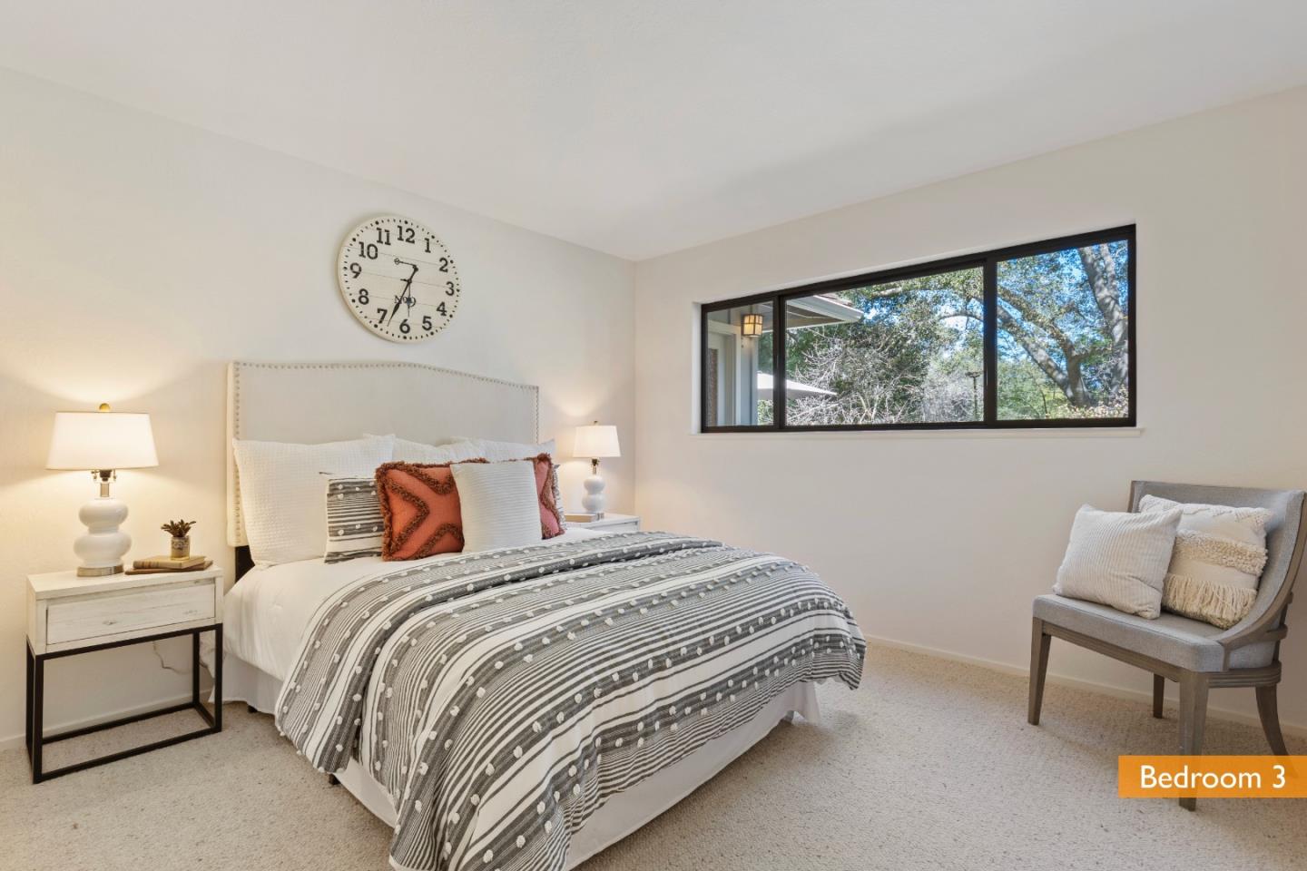 460 Aspen Way Los Altos, CA 94024 - Photo 22 of 30 a bedroom with a bed and window
