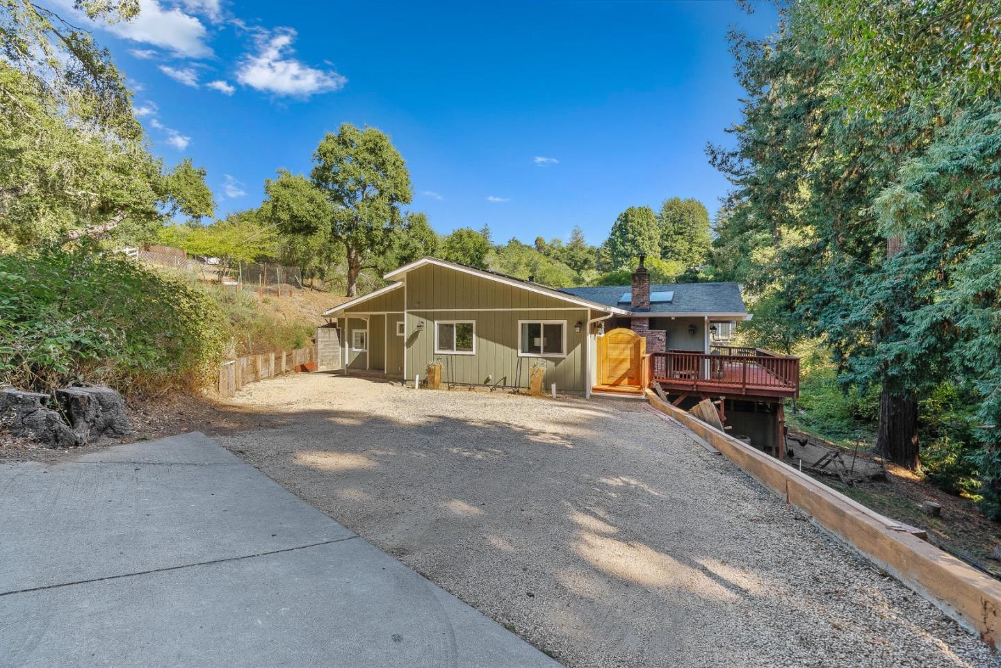 12 Crescent Drive Scotts Valley, CA 95066 - Photo 58 of 61 a front view of a house with a yard