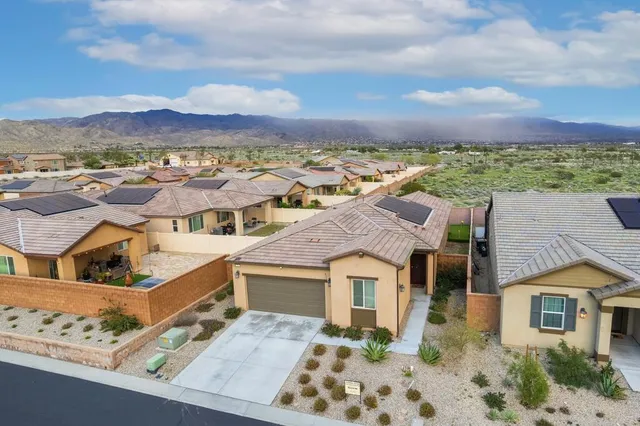 an aerial view of residential houses