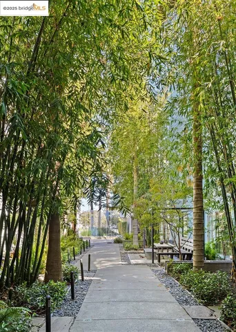 a front view of a building