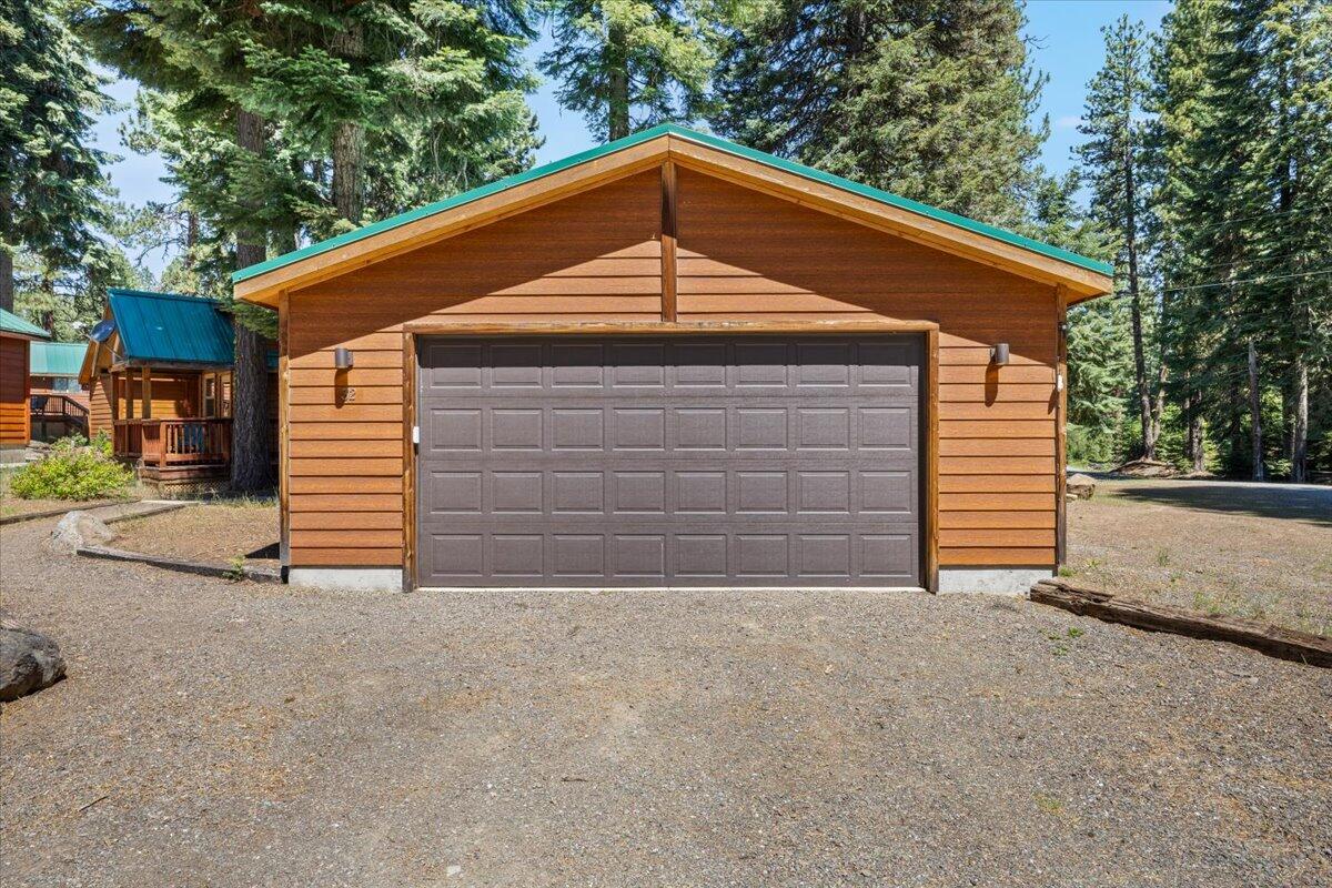 7979 Hyatt Prairie Road, Unit 32 Ashland, OR 97520 - Photo 4 of 38 Detached two-car garage for cars, toys, and storage.