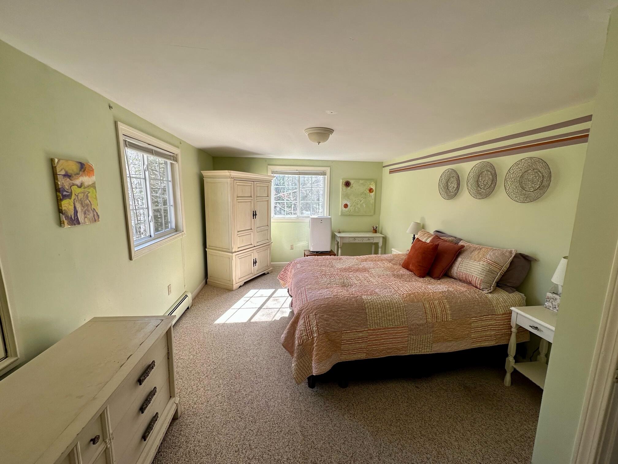 1001 Poplar Stream Road Carrabassett Valley, ME 04947 - Photo 15 of 43 master bd 1