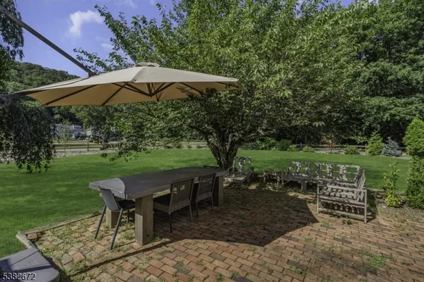a view of outdoor space yard deck patio and outdoor seating