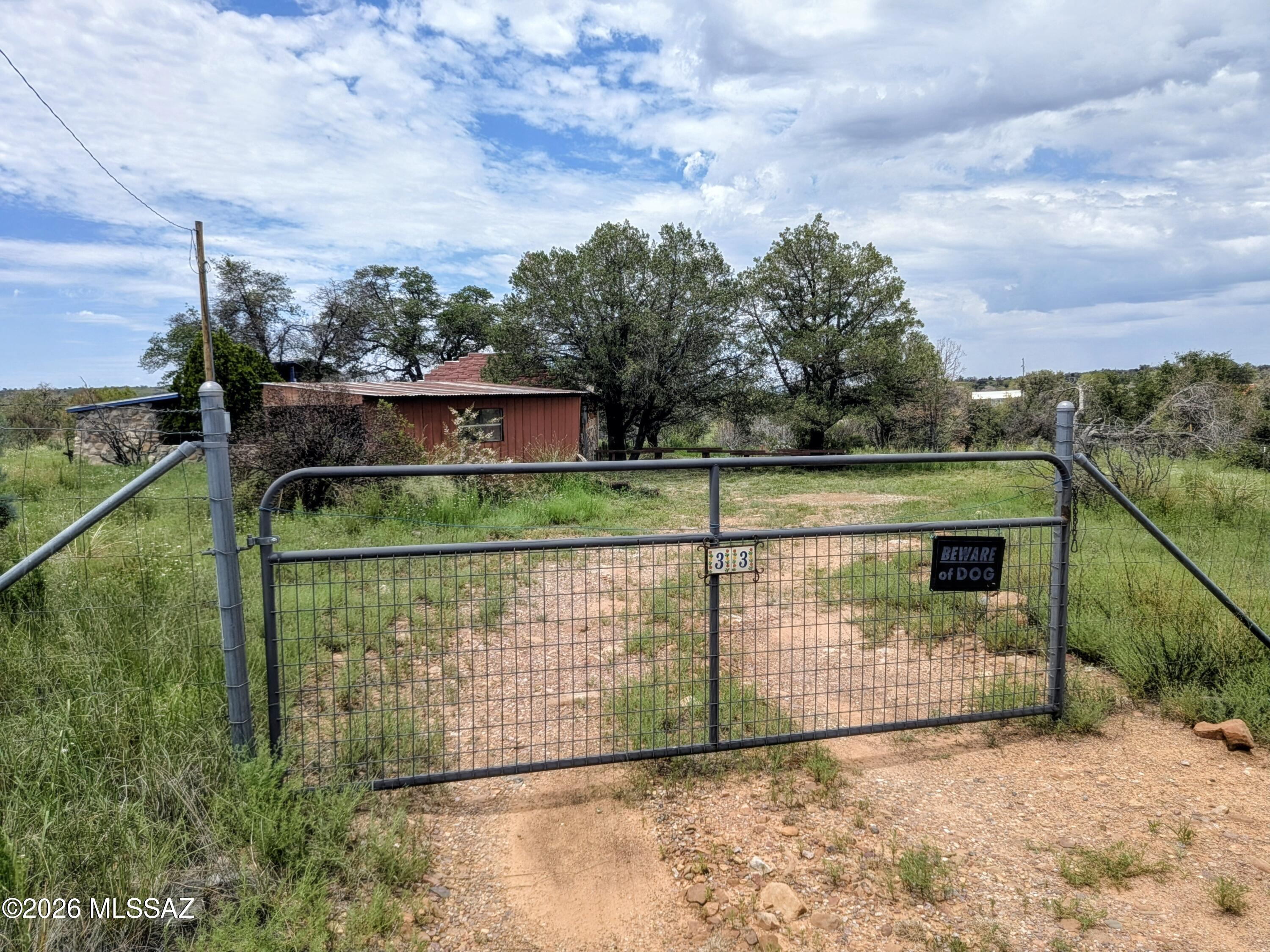 33 Thunder Mountain Road Elgin, AZ 85611 - Photo 32 of 33 Gate-Driveway
