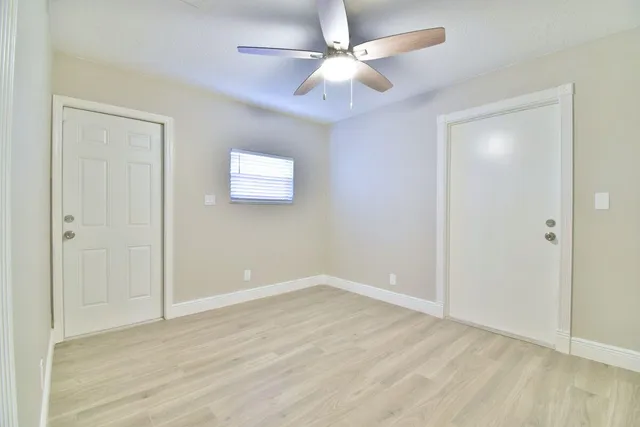 wooden floor in an empty room