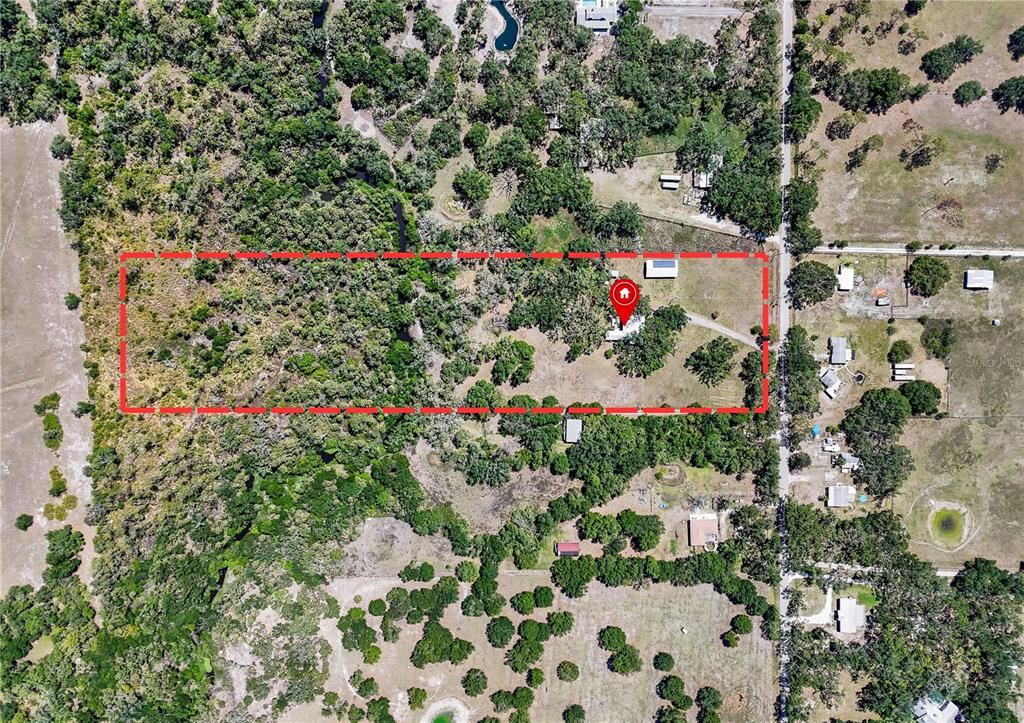 5870 Jim Davis Road Parrish, FL 34219 - Photo 4 of 39 10-acres of privacy