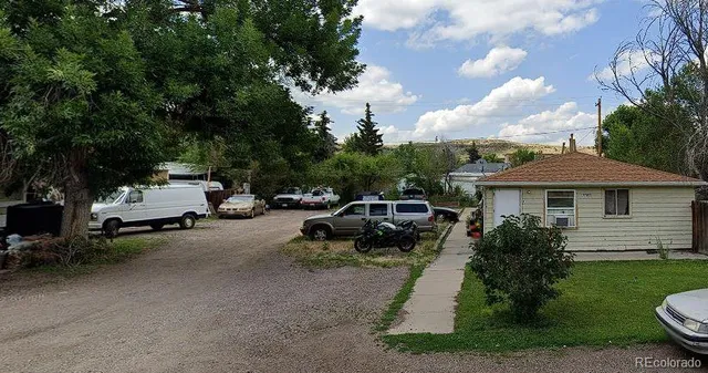 a view of bathroom with mirror