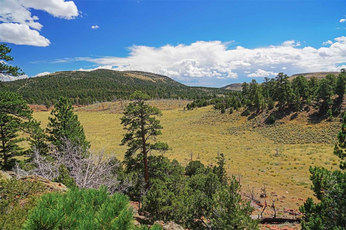 a view of lake with mountain