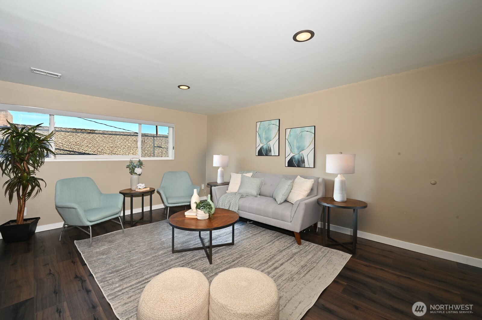 2525 South Raymond Street Seattle, WA 98108 - Photo 23 of 38 a living room with furniture and wooden floor