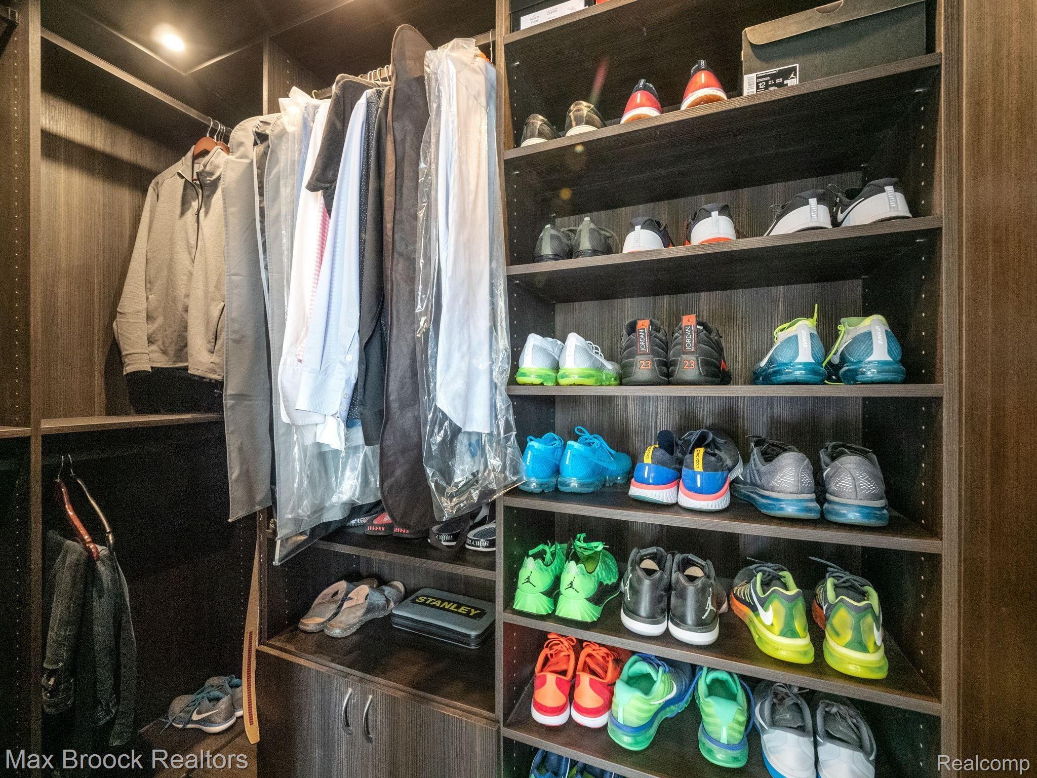 41491 Mitchell Road Novi, MI 48377 - Photo 14 of 28 Master closet with custom organization system built-in.
