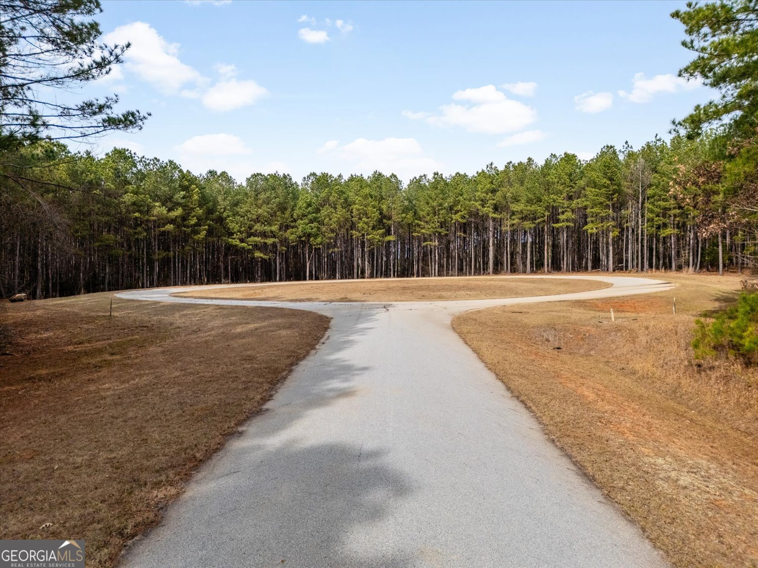 0 Magnolia Court Tignall, GA 30668 - Photo 5 of 15 a view of dirt yard with large trees