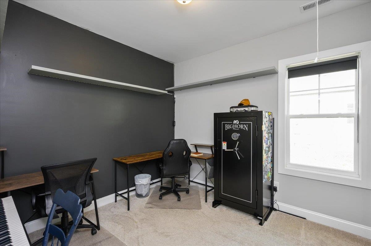 212 North Allen Road Wake Forest, NC 27587 - Photo 20 of 28 a view of a workspace with furniture and a window