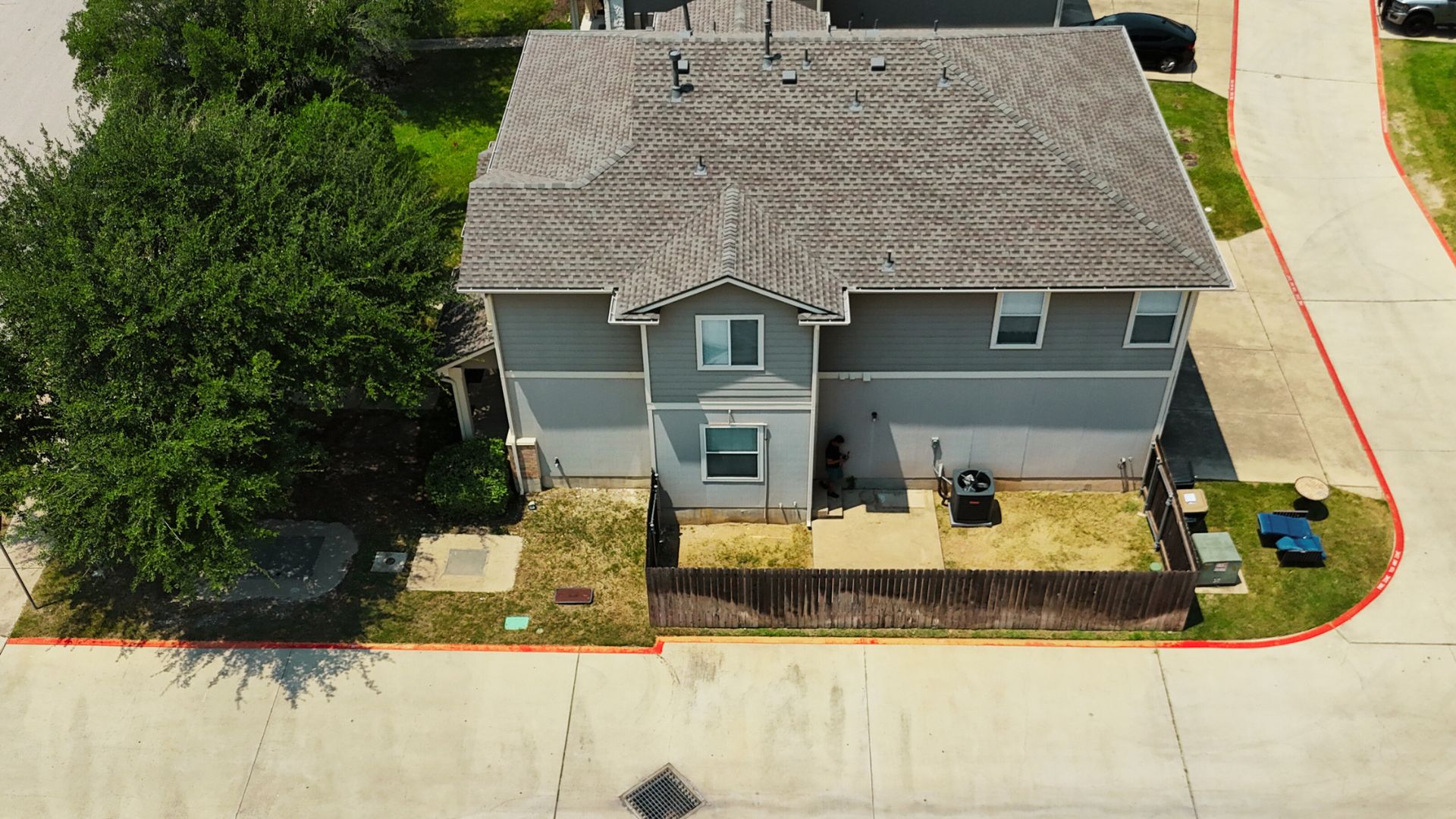 809 Sebastian Bend, Unit B Pflugerville, TX 78660 - Photo 27 of 34 an aerial view of a house with swimming pool