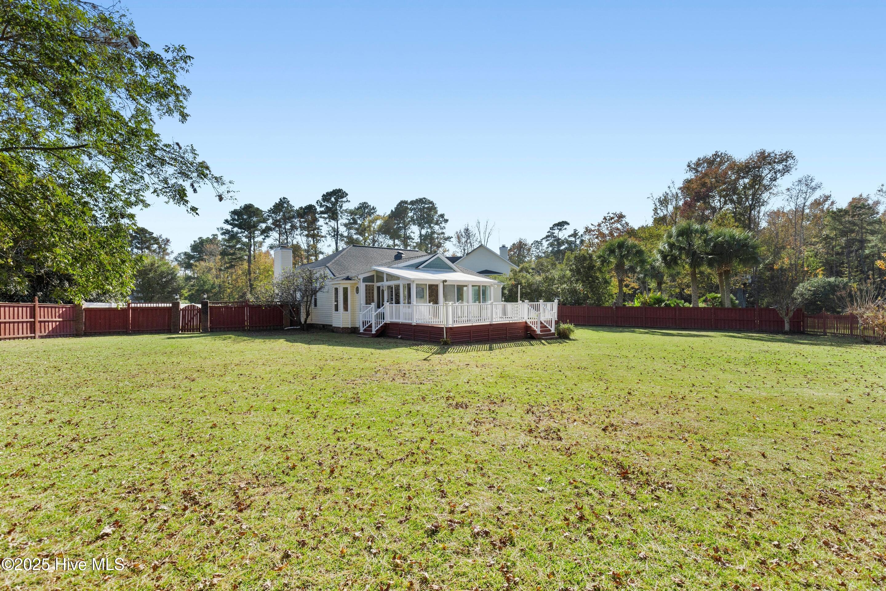1501 Field View Road Wilmington, NC 28411 - Photo 47 of 57 Large private backyard with room for a pool, garden or playground.